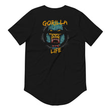 Load image into Gallery viewer, Men&#39;s Curved Gorilla Life T-Shirt