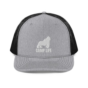 Gorilla Camp Life Trucker Cap