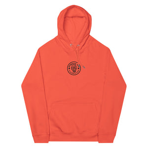 Camp Life Circle Logo Unisex eco raglan hoodie