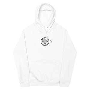 Camp Life Circle Logo Unisex eco raglan hoodie