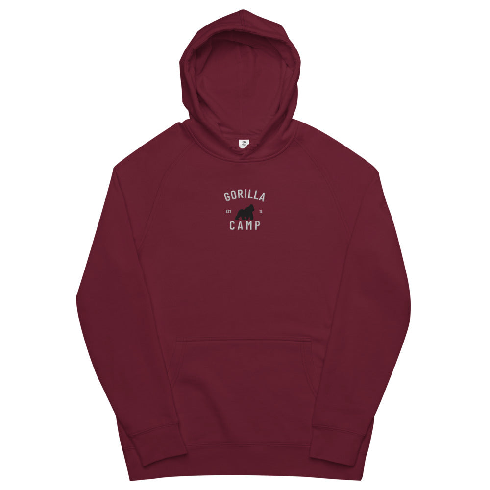 Gorilla Camp kangaroo pocket hoodie