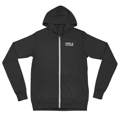 Gorilla Fit Camp Unisex zip hoodie