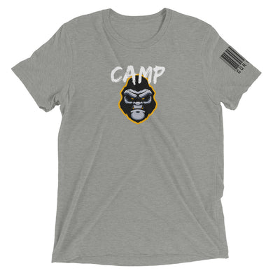 Gorilla Head Camp Short sleeve t-shirt